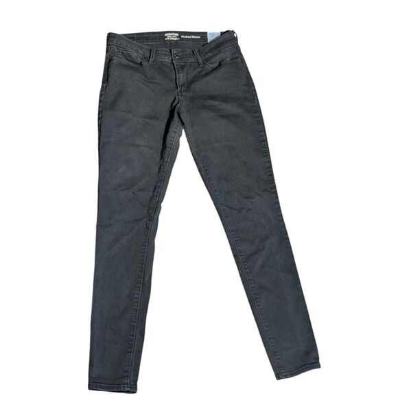 Levi's Signature Modern Skinny Jeans - Black - Size 12L (W31 L34) - Picture 1 of 4